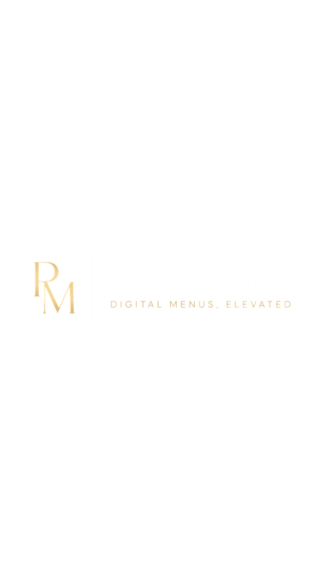 Prime Menus — Digital Menus, Elevated